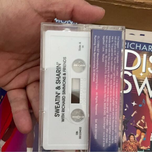 vintage NOS Richard Simmons VHS & cassette exercise workout weight loss set - Picture 5 of 9